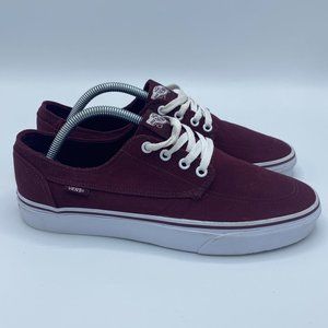 Vans Off The Wall Red Athletic Sneakers